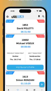 LiveTrail screenshot