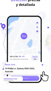 Localizador familiar GPS screenshot