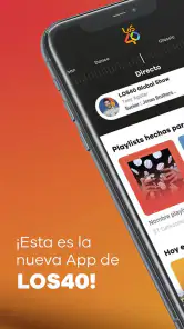 LOS40 Radio screenshot