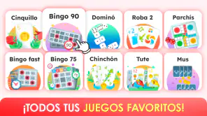 LuaChat: Bingo, Chinchon y más screenshot
