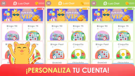 LuaChat: Bingo, Chinchon y más 6