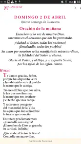 MAGNIFICAT (edición española) screenshot