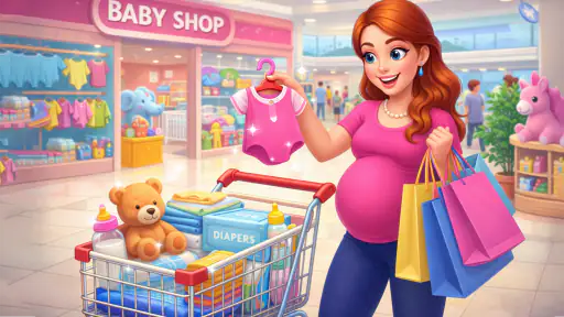 Mamá Embarazada y Bebé 4