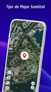Mapas sin conexión, GPS screenshot