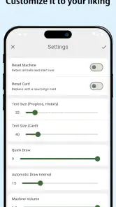 Máquina de bingo screenshot