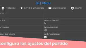 Marcador De Voleibol screenshot