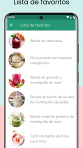 Más de 500 recetas de batidos screenshot