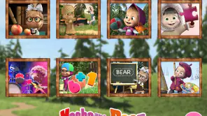 Masha y el Oso Juego Educativo screenshot