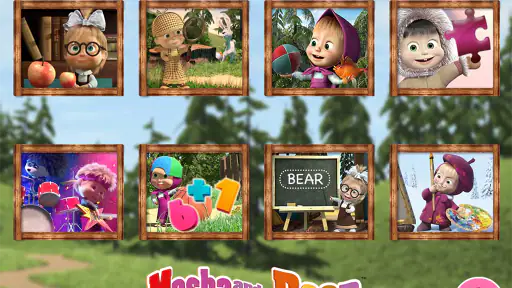 Masha y el Oso Juego Educativo 1