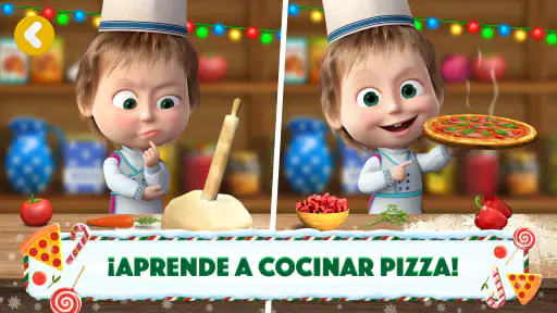 Masha y el Oso Juegos de Pizza 3