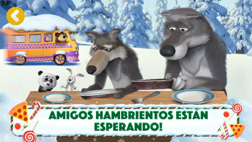 Masha y el Oso Juegos de Pizza 5