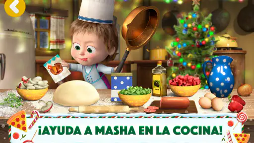 Masha y el Oso Juegos de Pizza 7
