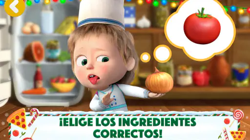 Masha y el Oso Juegos de Pizza 8
