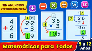 Matemáticas juegos: niños 5-12 screenshot