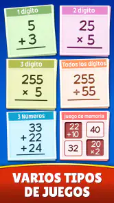 Matemáticas juegos: niños 5-12 screenshot