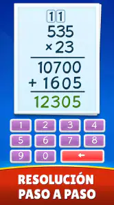 Matemáticas juegos: niños 5-12 screenshot
