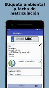 Matrículas españolas screenshot
