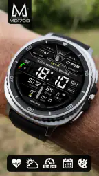 MD170B Digital watch face 1