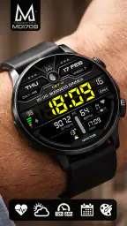 MD170B Digital watch face 2
