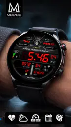 MD170B Digital watch face 6