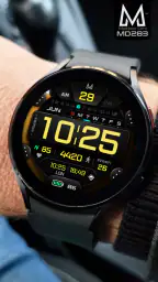 MD283 3D Digital watch face 7