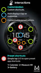 MD283 3D Digital watch face 8