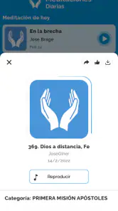 Meditaciones diarias screenshot