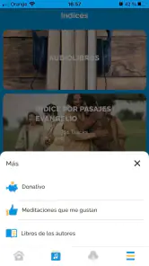 Meditaciones diarias screenshot