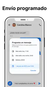 Mensajes screenshot