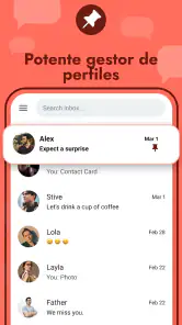 Mensajes - App de mensajería screenshot