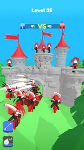 Merge Archers: Salvar la corte screenshot