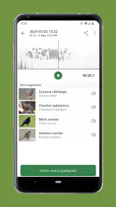 Merlin Bird ID de Cornell Lab screenshot