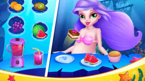 Mermaid Mommy Baby Care Game screenshot