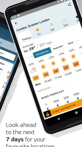 Met Office Weather Forecast screenshot