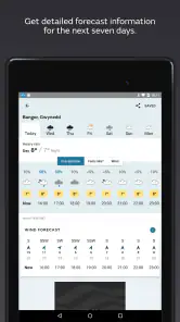 Met Office Weather Forecast screenshot
