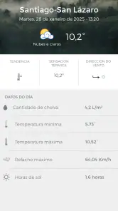 MeteoGalicia screenshot