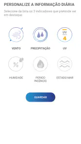 Meteo@IPMA screenshot