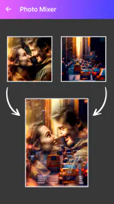 Mezclador de fotos screenshot