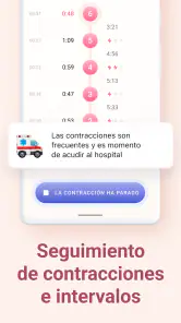 Mi contador de contracciones screenshot