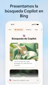 Microsoft Bing Búsqueda screenshot