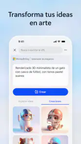 Microsoft Bing Búsqueda screenshot