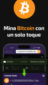 Minería de Bitcoin (Minero) screenshot