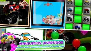 Monster Trucks Game for Kids 2 screenshot