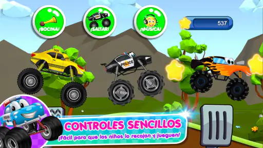 Monster Trucks Game for Kids 2 5