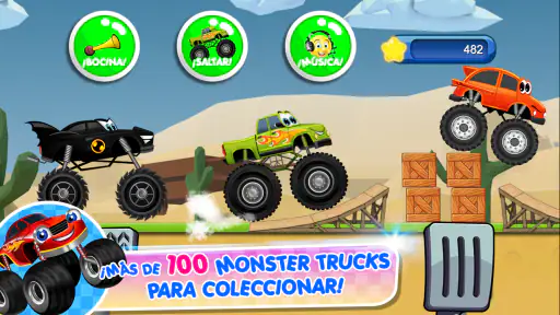 Monster Trucks Game for Kids 2 8