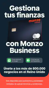 Monzo: Banco Móvil y Finanzas screenshot