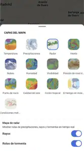 MSN El Tiempo: Previsión, mapa screenshot