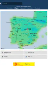 MSN El Tiempo: Previsión, mapa screenshot
