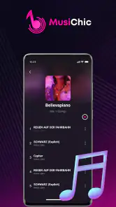 MusiChic - Música sin conexión screenshot