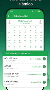 Muslim:Athan Qibla Coran Salat screenshot